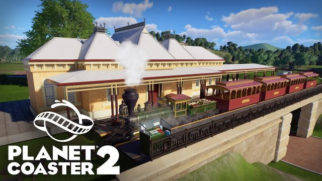 Building a Train Station Until I'm Good at Planet Coaster 2