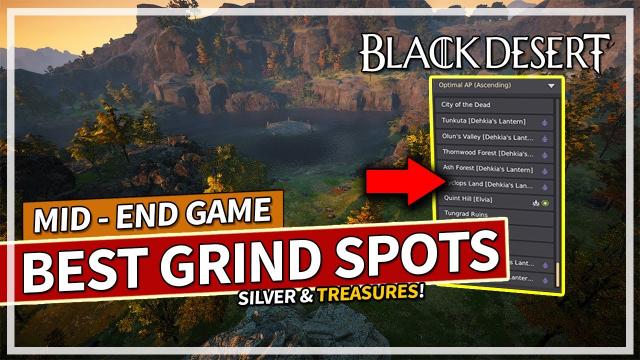 Best Silver Grind Spots for Intermediate to End Game Players in Black Desert