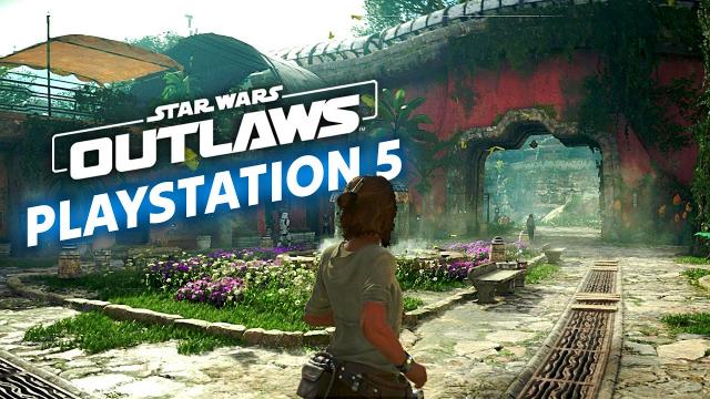 Star Wars Outlaws - Playstation 5 Graphics Review! Performance Mode and Graphics Modes!