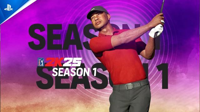 PGA Tour 2K25 - Season 1 Trailer | PS5 Games