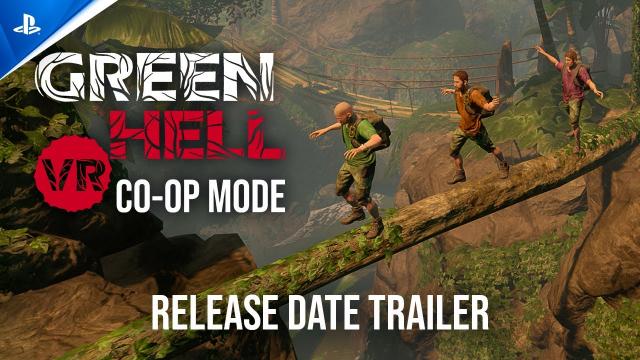 Green Hell VR - Co-Op Mode - Release Date Trailer | PS VR2 Games