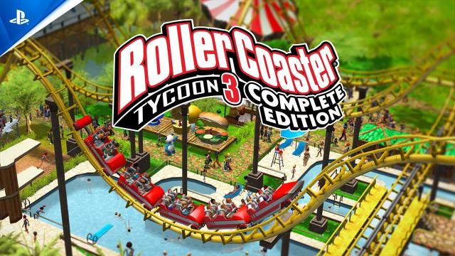 RollerCoaster Tycoon 3 Complete Edition - Announcement Trailer | PS5 & PS4 Games