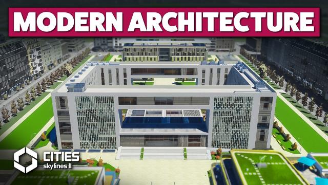 Everything New in the MODERN ARCHITECTURE Creator Pack | Cities: Skylines 2