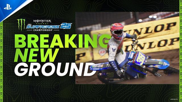 Monster Energy Supercross 25 - Breaking New Ground Trailer | PS5 Games