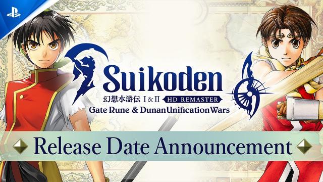 Suikoden I & II HD Remaster - Release Date Trailer | PS5 & PS4 Games