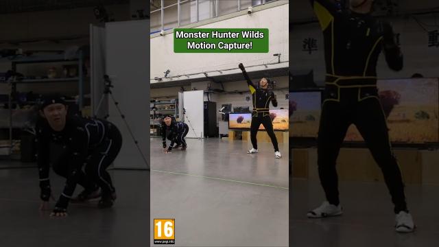 Check out this awesome MOTION CAPTURE for Monster Hunter Wilds!