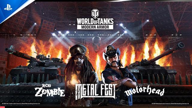 World of Tanks: Modern Armor - Metal Fest 2024 | PS5 & PS4 Games