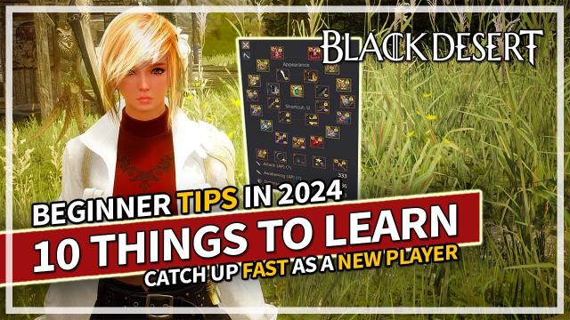 10 Things to Learn Early & Catch Up Fast in Black Desert 2024