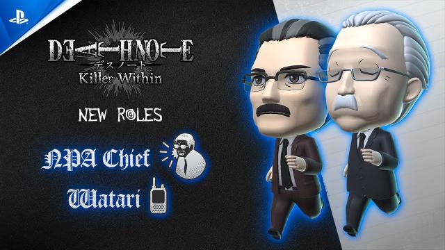 Death Note Killer Within - New Roles Watari & NPA Chief Trailer | PS5 & PS4 Games