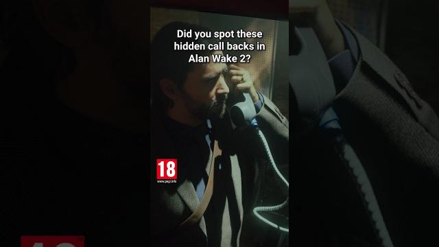 Did you spot these hidden references in the new Alan Wake 2 gameplay? ????