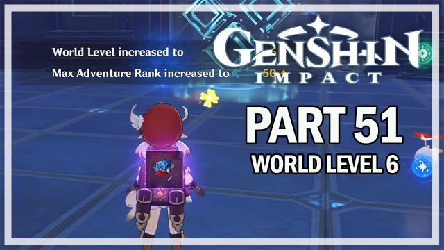 GENSHIN IMPACT - Let's Play Part 51 - World 6 Ascension (JAP/ENG)