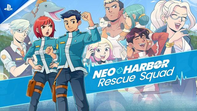 Neo Harbor Rescue Squad - Announcement Trailer | PS5 & PS4 Games