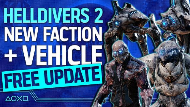 Helldivers 2: Omens Of Tyranny Gameplay - Illuminate faction and new vehicle!