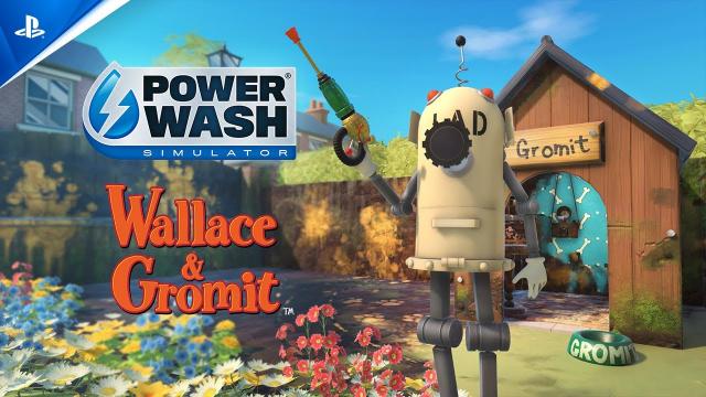 PowerWash Simulator - Wallace & Gromit Special Pack Launch Trailer | PS5 & PS4 Games