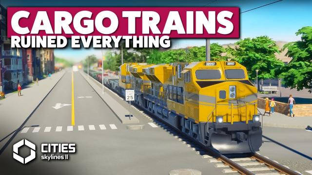 Cargo Trains Almost RUINED Everything | Columbia County #21