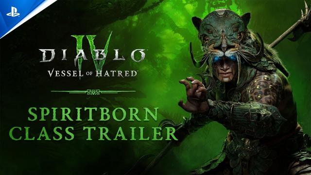 Diablo IV - Vessel of Hatred: Spiritborn Class Trailer | PS5 & PS4 Games