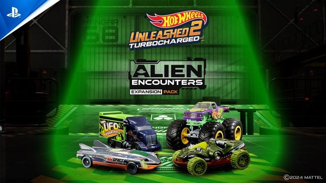 Hot Wheels Unleashed 2 - Turbocharged - Alien Encounters Expansion Pack Trailer | PS5 & PS4 Games