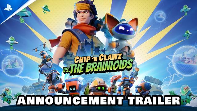 Chip 'n Clawz vs. The Brainioids - Announcement Trailer | PS5 Games