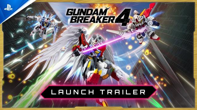 Gundam Breaker 4 - Launch Trailer | PS5 & PS4 Games