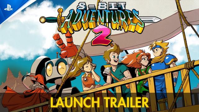 8-Bit Adventures 2 - Launch Trailer | PS5 & PS4 Games