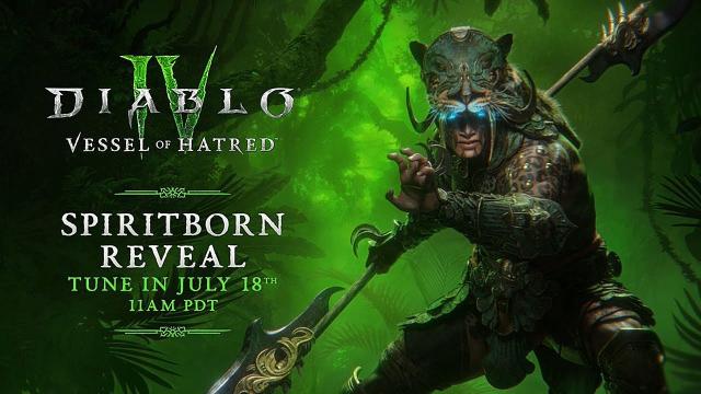 Diablo 4: New Class Spiritborn Reveal Livestream