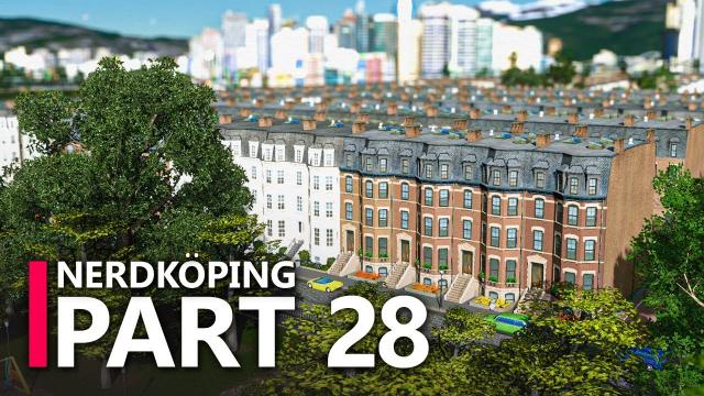 Townhouses! | Cities: Skylines - Nerdköping (#28)