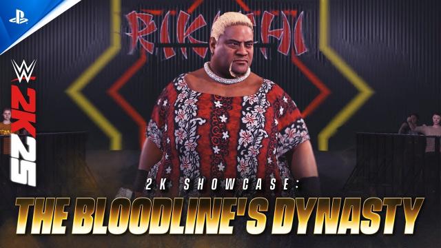 WWE 2K25 - The Bloodline’s Dynasty - Official WWE 2K25 Showcase Trailer | PS5 & PS4 Games